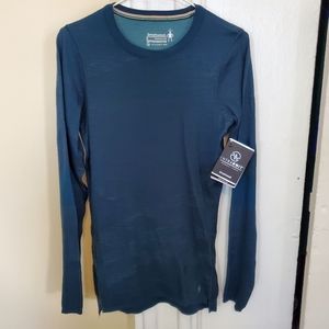 Smartwool women's long sleeve blue Intraknit 200 Small